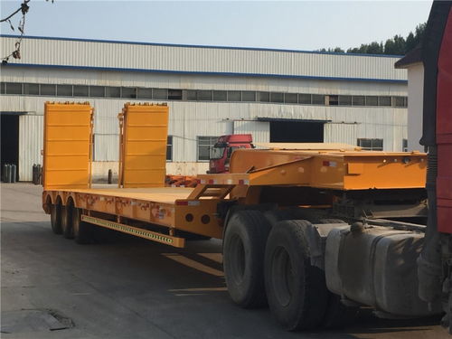 半掛車規(guī)格解析 高低平板與挖機(jī)板載重、價(jià)格及配件指南